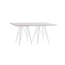 Point Marilyn rectangular dining table Tavoli da giardino