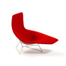 Knoll International Bertoia asymmetric chaise Relaxing