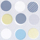Tres Tintas Barcelona Button 2035-3 Papeles pintados
