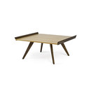 Knoll International Nakashima Splay-Leg Table & Tray Mesas
