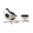Sitag Lillus by Sitag Hattrick Lounge-chair and stool