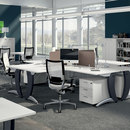 DVO Iks Office Office desks / Conference tables Office: Team desks / group desks Partition walls / Room dividers