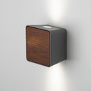 Marset Lab 2 Grey Dark Iroko Garden lighting Wall lights