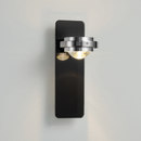 Ocular wall lamp anthrazit Licht im Raum