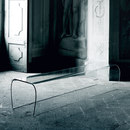Glas Italia Bent Glass Bench