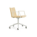 Lammhults Archal Armchair 5-feet swivel with castors