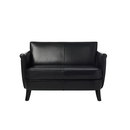 Undersized 2-seater leather Cerruti Baleri