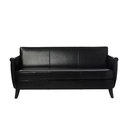 Undersized 3-seater leather Cerruti Baleri