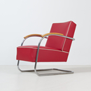 ZEITLOS – BERLIN 1930s tubular steel armchair