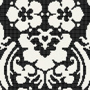 Bisazza Decoupage Noir Mosaïques Mosaïques murales Sols en verre Verre Verre: mosaïques