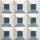Bisazza Windows Grey Mosaici Mosaici per pareti Pavimenti in vetro Vetro Vetro: mosaici