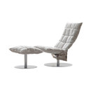 Woodnotes Narrow k Chair and Ottoman Relaxing Seating