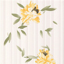 Fly Fiori Latte Giallo Inserto Fap Ceramiche