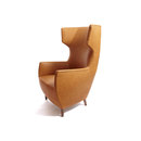 Dare Studio hardy wingback chair Espace d'attente / Lounge Relax Sièges