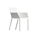 Kristalia Mem Chaise Espace d'attente / Lounge Gastronomie Salles polyvalentes Sièges Sièges de collectivité Sièges de jardin