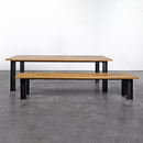 Silvio Rohrmoser Table and Bench at_10 Seating Tables