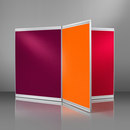 Lintex M2 Floor Screen AV furniture Complements Freestanding panels Partitions / Space division Room acoustics