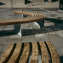 Vestre Via bench Outdoor benches Street furnishings