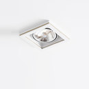 Wever & Ducré Cocoz square QR111 white Ceiling-mounted lights Recessed ceiling lights Spotlights