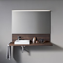 DURAVIT Delos Plan de toilette avec crédence