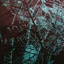 Flora Dark Brown-Cyan 2Form Design