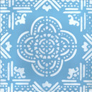 La Riggiola Madras azzurro Azulejos de pared Baldosas de suelo Cerámica Cerámica/arcilla: azulejos Cerámica/arcilla: baldosas Suelos de cerámica