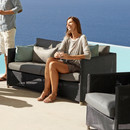 Cane-line Diamond Sofa Weave Lounge da giardino