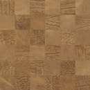Nextep Leathers Kaleidos Mosaics ivory-elefant-chips Natural leather / Faux leather Natural leather: wall coverings Wall tiles