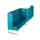 Materia Monolite corner sofa Lounge area / Waiting room
