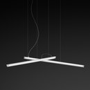 Halo hanging lamp double Vibia
