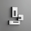 Vibia Link wall light triple Deckenanbauleuchten LED-Leuchten