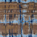 Christine Kröncke Crash 18 Teppich blau Carpets / Rugs