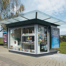 mmcité kiosix Kiosk Kiosks Street furnishings