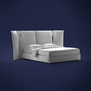 Angle Con Paravento Testata Liscia Flou