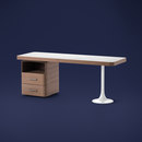 Ermes Desk Flou