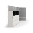 Lista Office LO QUB Sideboard | Trennwand Raumtrennung