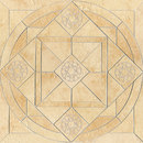 Lea Ceramiche Ancient Jerusalem | Decoro intarsio rosone Cedron Gold Ceramic Ceramic flooring Ceramics/clay: floor tiles Ceramics/clay: wall tiles Floor panels Outdoor flooring Wall tiles