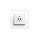 Esprit Glass | Switch with touch-activation symbol Gira