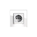 Esprit Glass | Socket outlet Gira