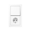 LS-design switch-socket JUNG