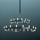 FontanaArte Chandelier doppio Lampadari a candelabro / a corona Lampade a sospensione