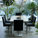 OGGI Beton Dining Table Concrete table top Garden tables Tables