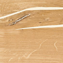 mafi mafi CHÊNE Corail blanc avec noeuds lame large. brossé  |  huilé blanc Bois / Dérivé du bois Sols en bois