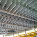 silentrooms Industrial baffle Acoustic solutions Ceiling systems Outdoor chairs Room acoustics