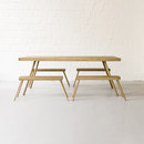 Andreas Janson Landluft Table & Bench Sedute Tavoli