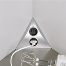 Hera Luxor 2 ST- Double Socket for Corner Mounting