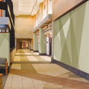 tela-design tela graph - helter skelter Wall panels Wall protection