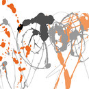 tela-design tela graph - splish splash Pellicole / Adesivi da parete Pellicole di rivestimento