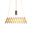 Lucelab fleXXXibile standard | brass Lámparas de suspensión