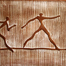 Oberfläche Stucco Pompeji
